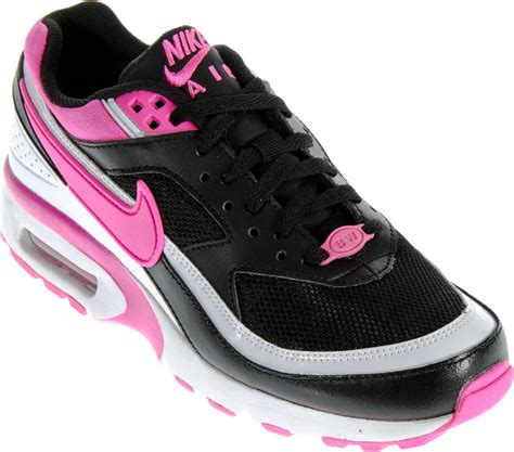 nike air max bw gs schoenen zwart wit roze|Nike Air Max schoenen.